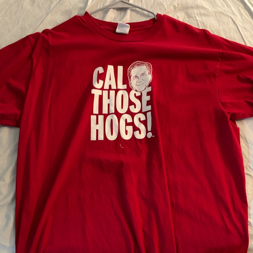 Arkansas Coach Cal Graphic Men's Shirt